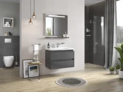 Idea 2.0 Badspiegel mit Beleuchtung Anthrazit – Bild 5