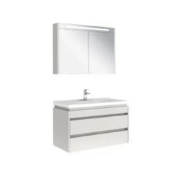 Idea 2.0 Badschrankset Weiss – Bild 3