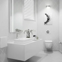 UL060-00CB00E Ultra Rechteck Waschbecken Weiss 40x60cm – Bild 4