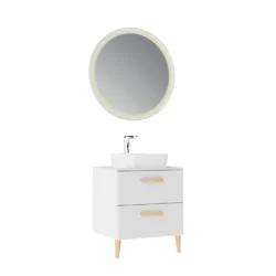 Patara Badschrankset Mattweiss – Bild 4